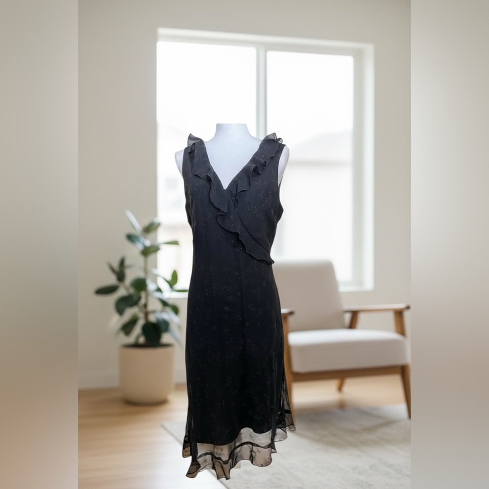 Vtg Womens Dress Whimsigoth Fairy Flutter Romantic Witchy‎ Asymmetrical 90s Y2K